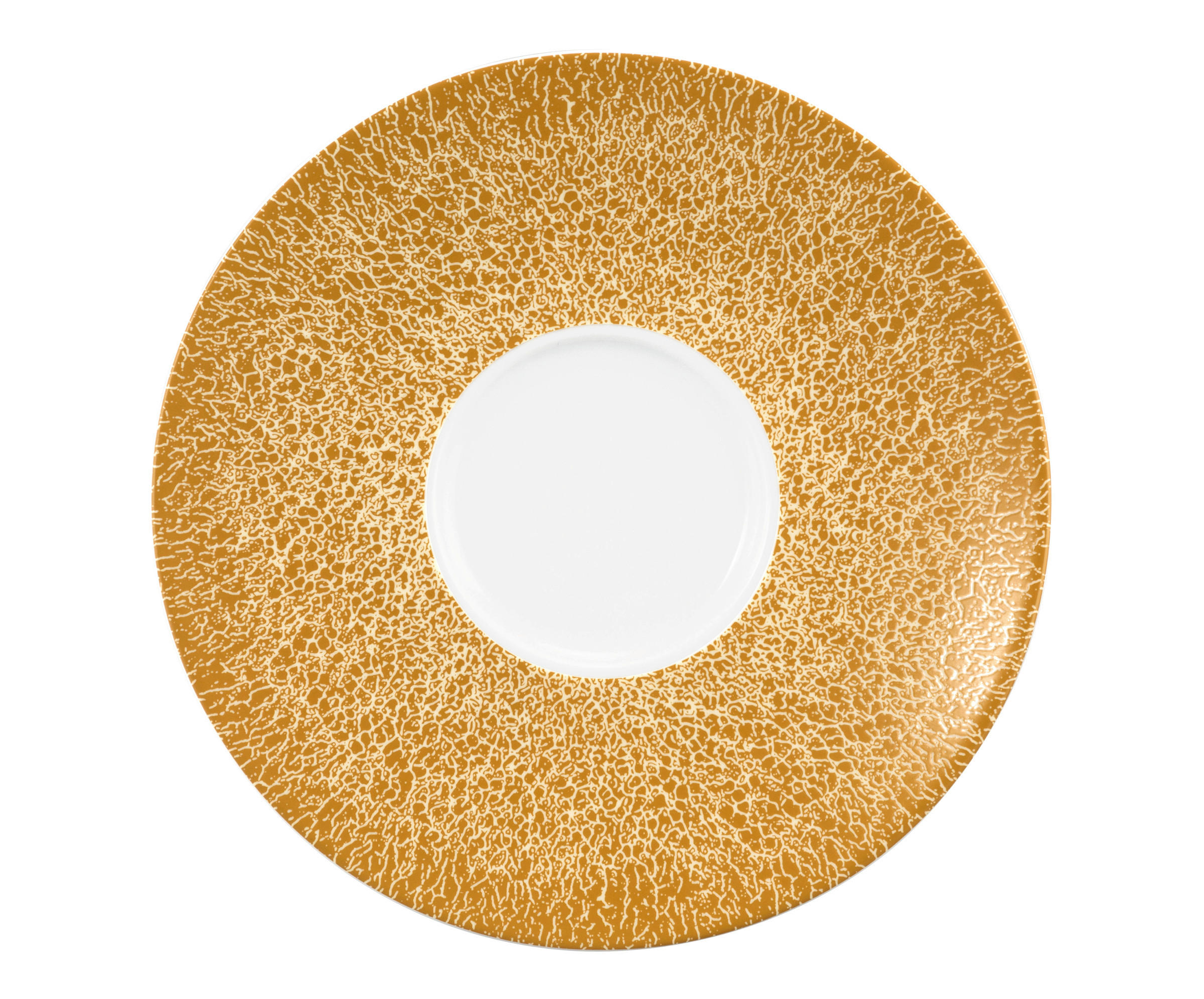 UNTERTASSE - Goldfarben/Weiß, Basics, Keramik (16,5cm) - Seltmann Weiden