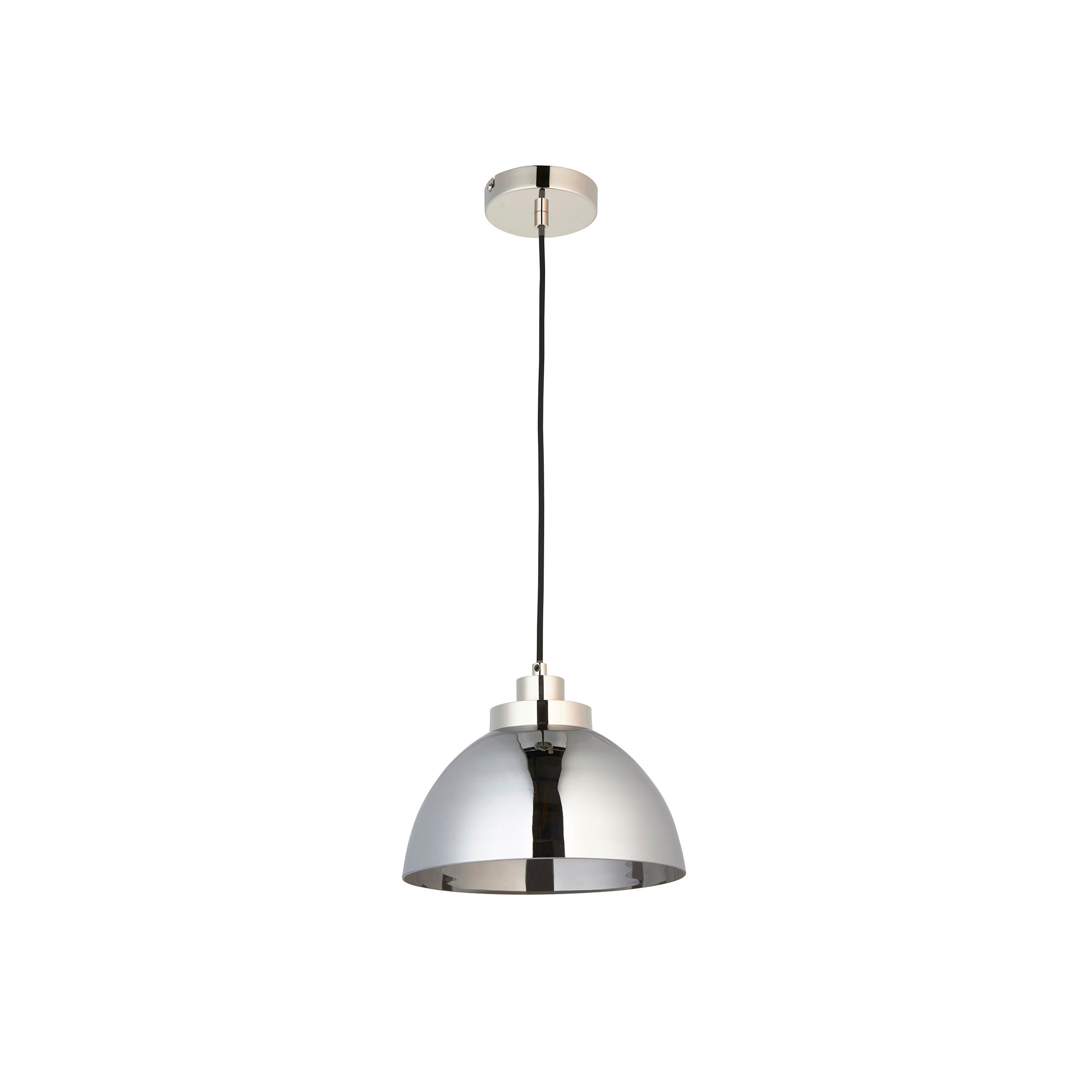 HÄNGELEUCHTE 27/144.5 cm  - Chromfarben, Basics, Glas (27/144.5cm) - ENDON