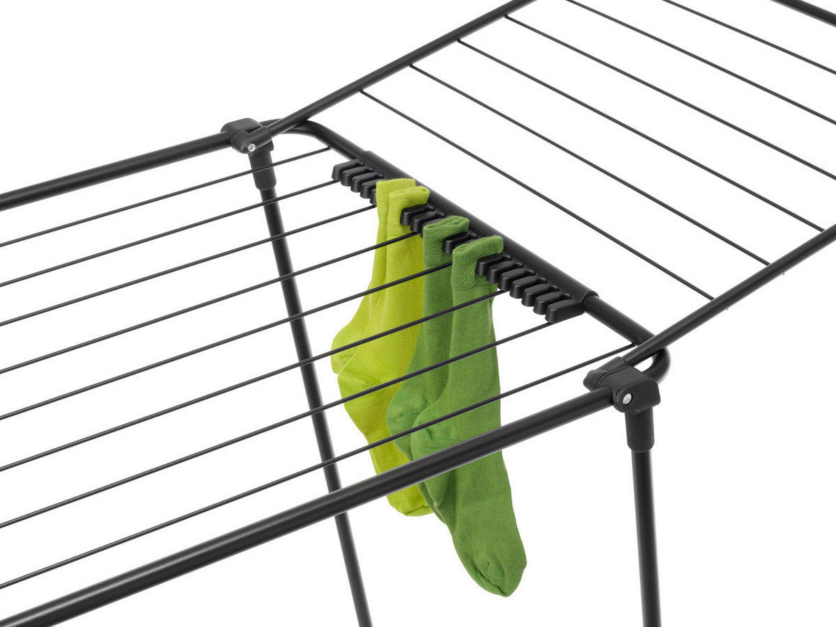 ŽICA ZA SUŠENJE VEŠA - crna, Osnovno, metal (58,8/116,4/5cm) - Brabantia