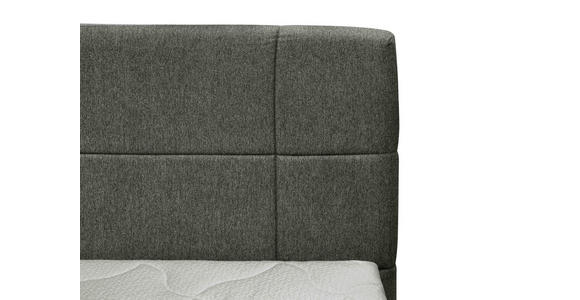 BOXSPRINGBETT 180/200 cm  in Dunkelgrau  - Dunkelgrau, KONVENTIONELL, Textil (180/200cm) - Carryhome