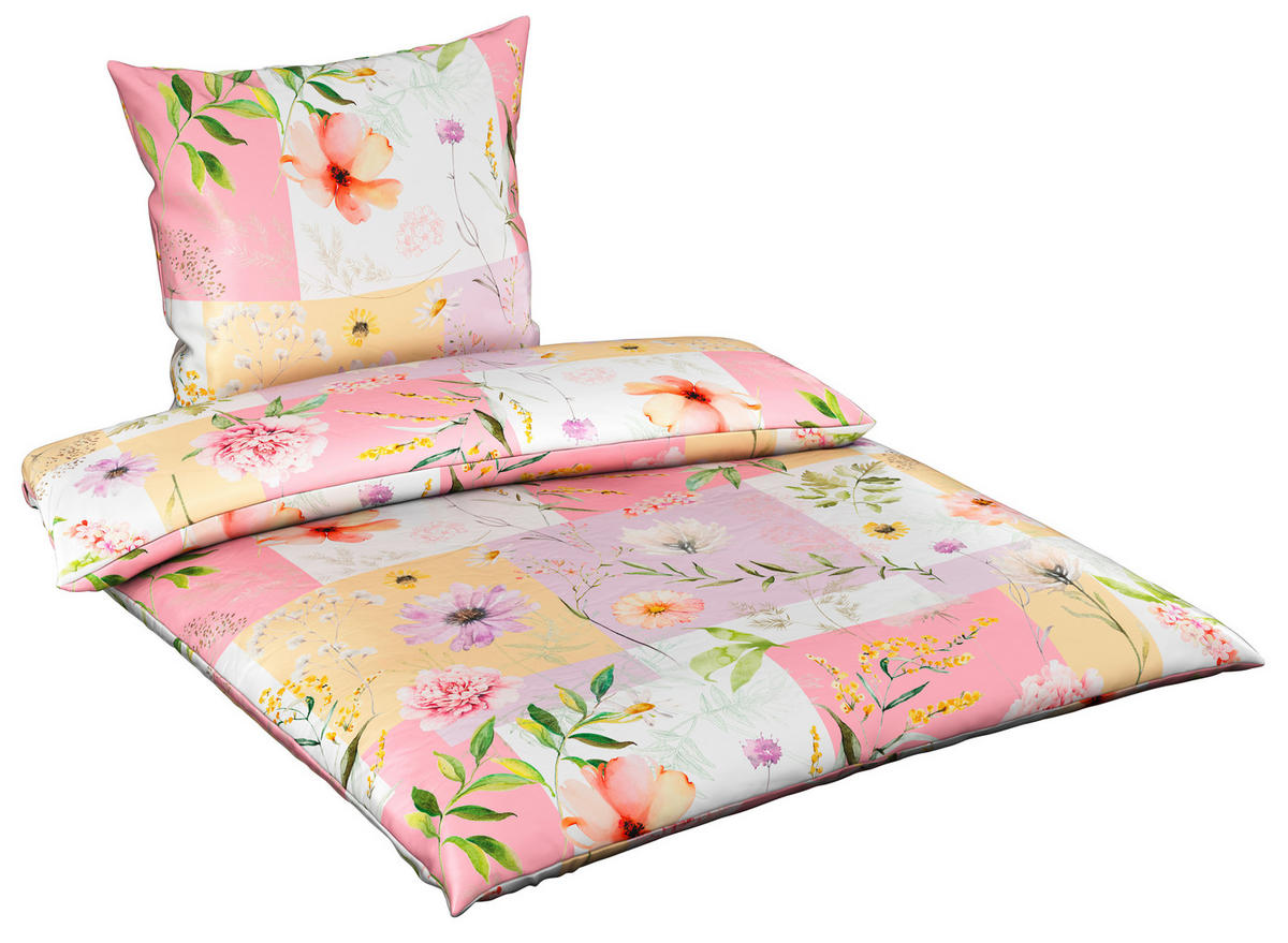 BETTWÄSCHE Satin 135/200 cm  - Multicolor, Textil (135/200cm) - Esposa