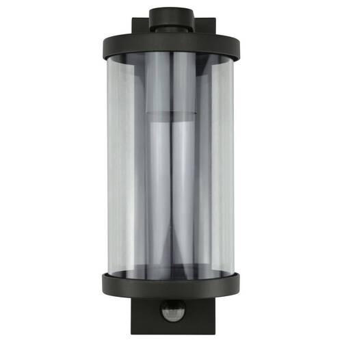 AUßENWANDLEUCHTE Mira 11,8/29/15,9 cm   - Schwarz, KONVENTIONELL, Metall (11,8/29/15,9cm)