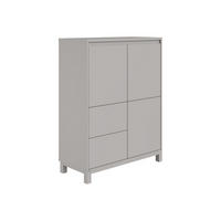 KOMMODE Olli  in 95/120/40 cm  - Grau, Basics, Holzwerkstoff (95/120/40cm) - Paidi