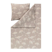 BETTWÄSCHE 2-teilig Atelier Interlock-Jersey 155/220 cm  - Hellbraun, Design, Textil (155/220cm) - Estella