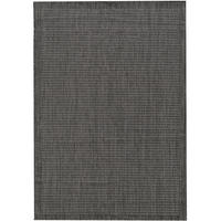 OUTDOORTEPPICH 240/340 cm GIZA Schwarz  - Schwarz, Basics, Textil (240/340cm) - Novel