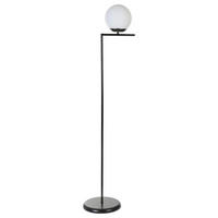 STEHLEUCHTE 30/155 cm    - Schwarz, Trend, Metall (30/155cm) - P & B