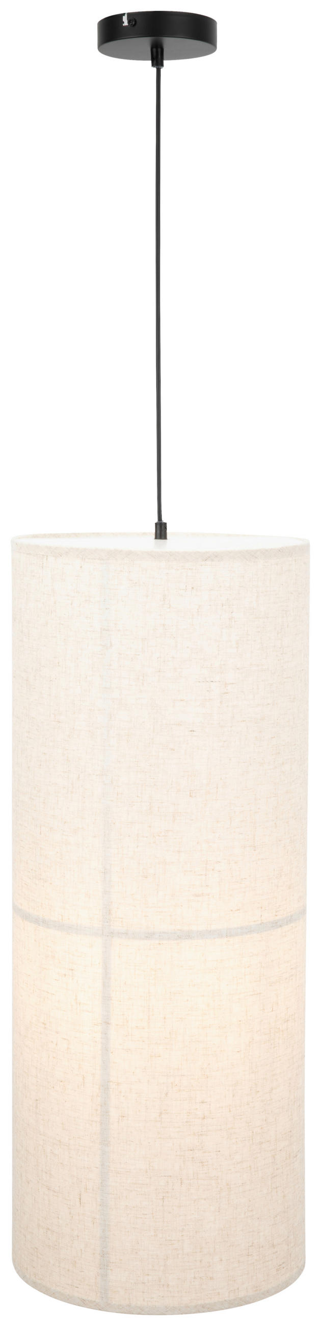 HÄNGELEUCHTE 30/120 cm   - Beige, Design, Kunststoff/Textil (30/120cm) - Collet's Monde