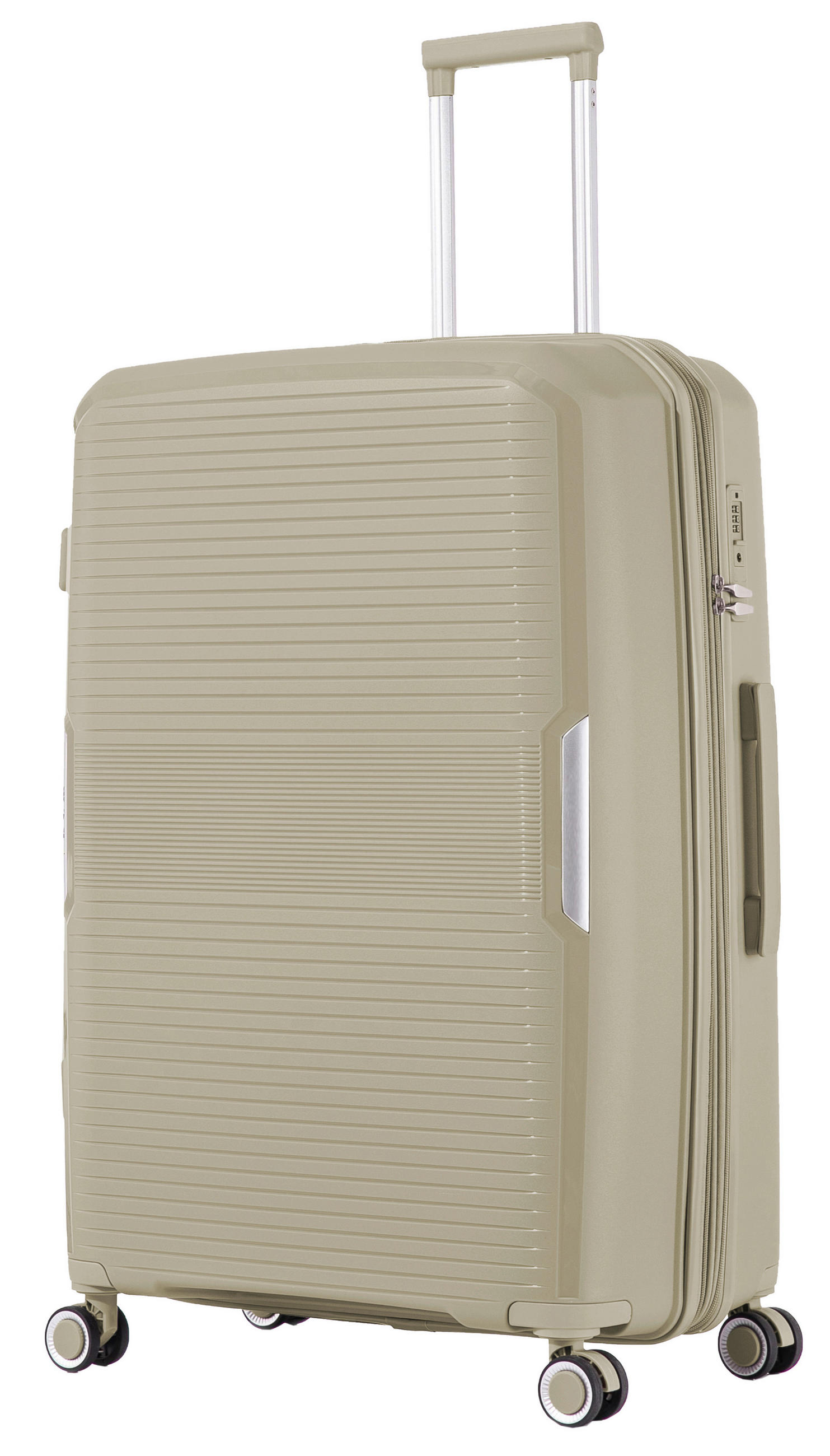 REISEKOFFER Beige  - Beige, Design, Kunststoff/Textil (53/77/30cm) - Novel