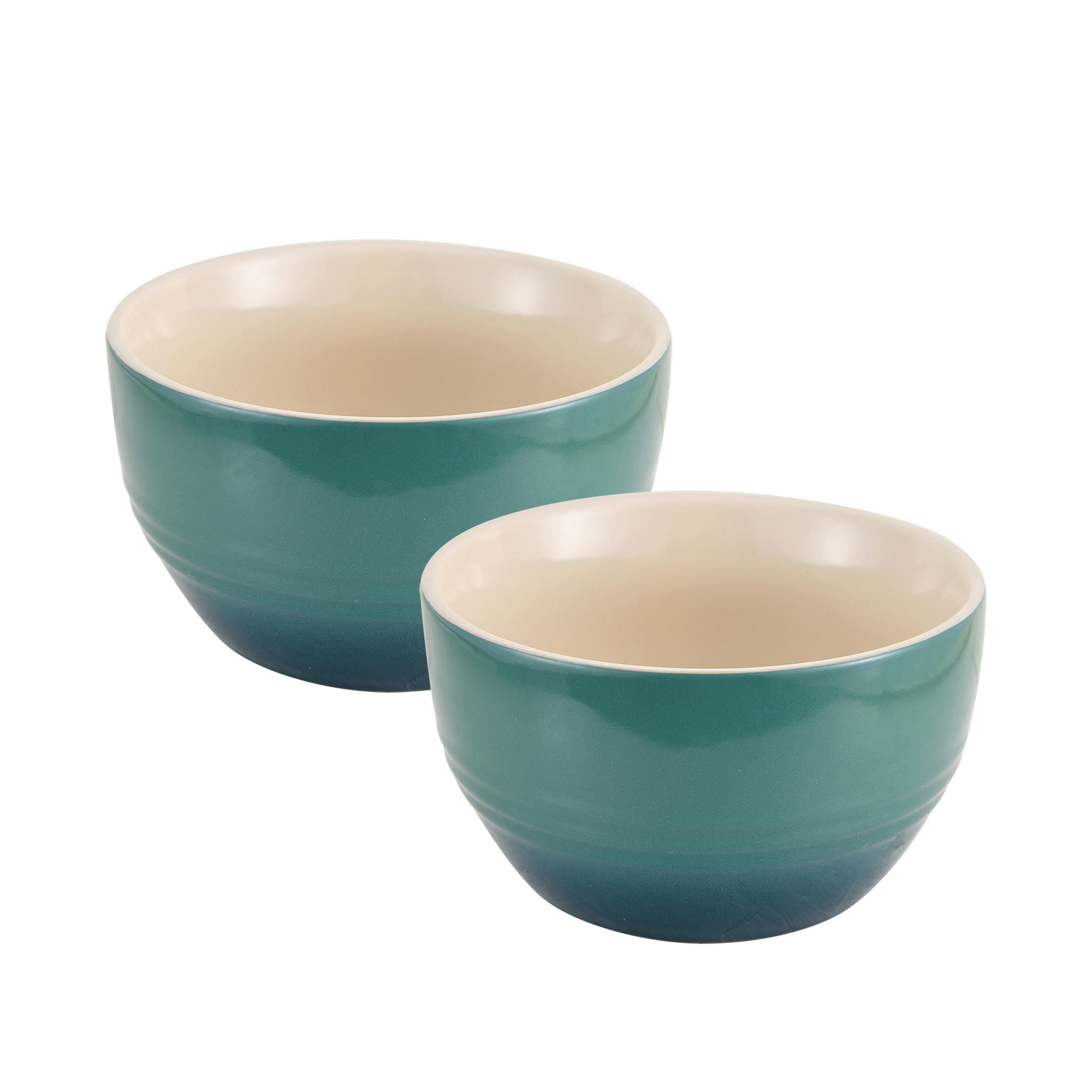 SCHÜSSELSET   - Grün, Basics, Keramik (13,5/12,5/14cm)