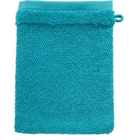 WASCHHANDSCHUHSET BONITA Türkis 4-teilig  - Türkis, Natur, Textil (16/21cm) - Bio:Vio