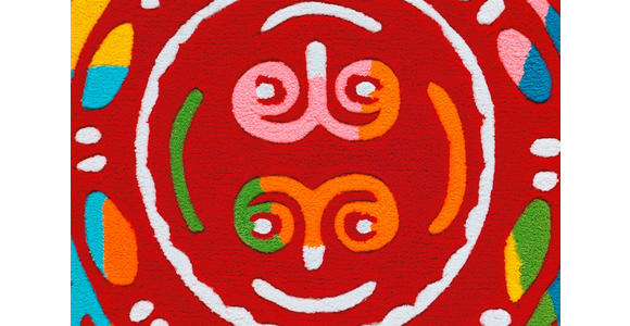 WEBTEPPICH 110/160 cm Rot  - Rot, Basics, Textil (110/160cm) - Novel