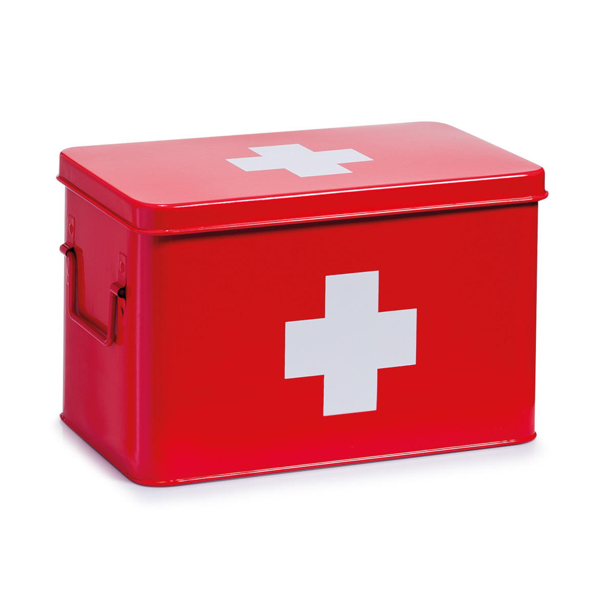 MEDIZINBOX - Rot, Basics, Metall (32/20/21cm) - Zeller Present