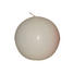 KUGELKERZE 7,8 CM - Weiß, Basics (78 Ømm) KUGELKERZE 7,8 CM - Weiß, Basics (78 Ømm)