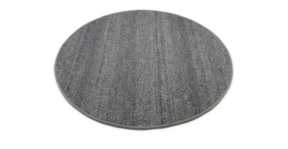 HANDWEBTEPPICH 200/200 cm Helsinki Anthrazit  - Anthrazit, Basics, Textil (200/200cm) - Linea Natura