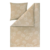 POVLEČENÍ, interlock jersey, pískové barvy, 140/200 cm - pískové barvy, Basics, textil (140/200cm) - Estella