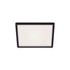 LED-PANEEL Slim 29,3/29,3/2,8 cm   - Schwarz, Basics, Kunststoff (29,3/29,3/2,8cm)