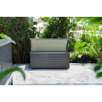 KISSENBOX 165/62/70 cm  - Anthrazit, Basics, Metall (165/62/70cm)