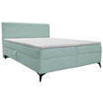 BOXBETT 180/200 cm  in Mintgrün  - Schwarz/Mintgrün, Design, Holz/Holzwerkstoff (180/200cm) - Xora