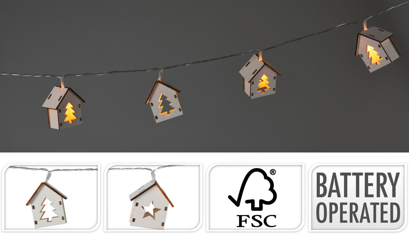 DEKORAČNÉ LED SVIETIDLO - Basics (50/24/57cm)