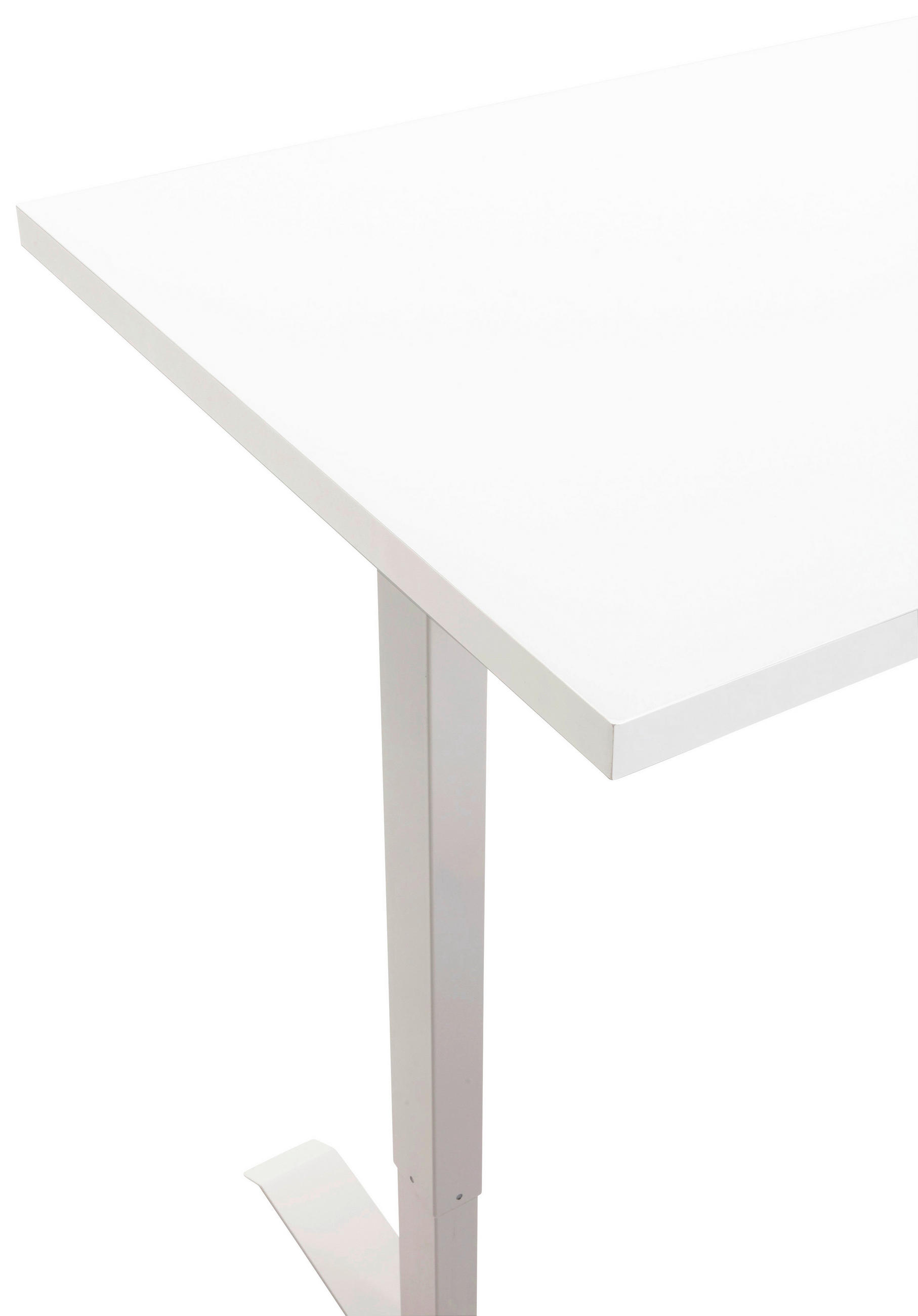 Thumbnail - Carryhome Schreibtischplatte, Weiß Hochglanz, Holzwerkstoff, 69x3x150 cm, Fsc, Arbeitszimmer, Schreibtische, Bürotische