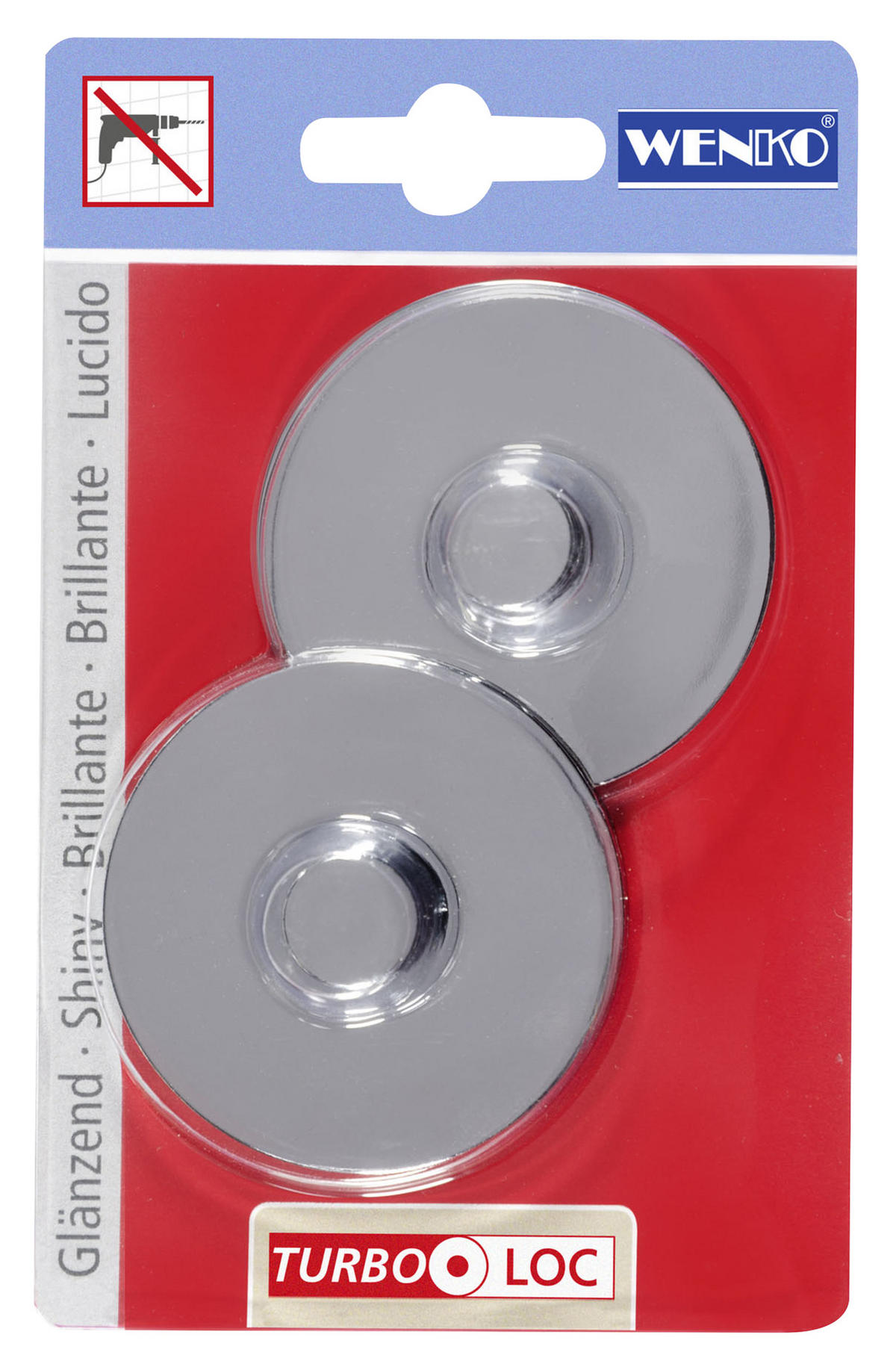 MONTÁŽNÍ DESKY - barvy chromu, Basics, plast (6,1/1,4cm)