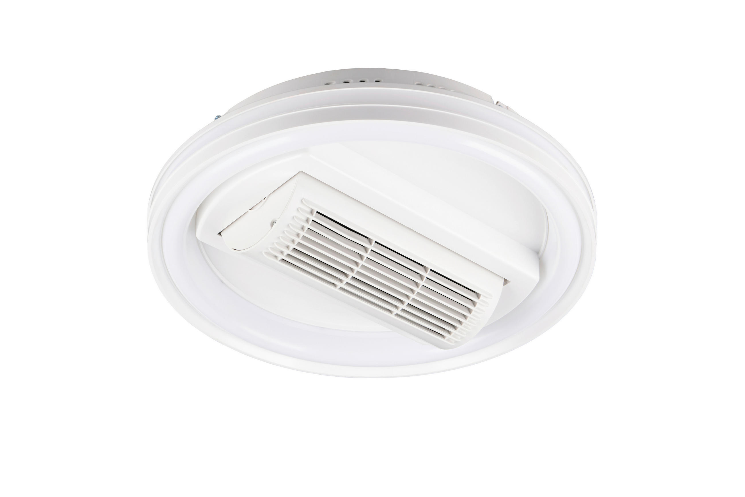 DECKENVENTILATOR - Weiß, Design, Kunststoff (48/15cm)