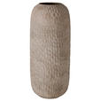 DEKOVASE  - Beige, Trend, Metall (64/27cm) - Ambia Home