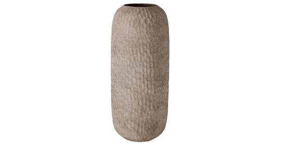 DEKOVASE  - Beige, Trend, Metall (64/27cm) - Ambia Home