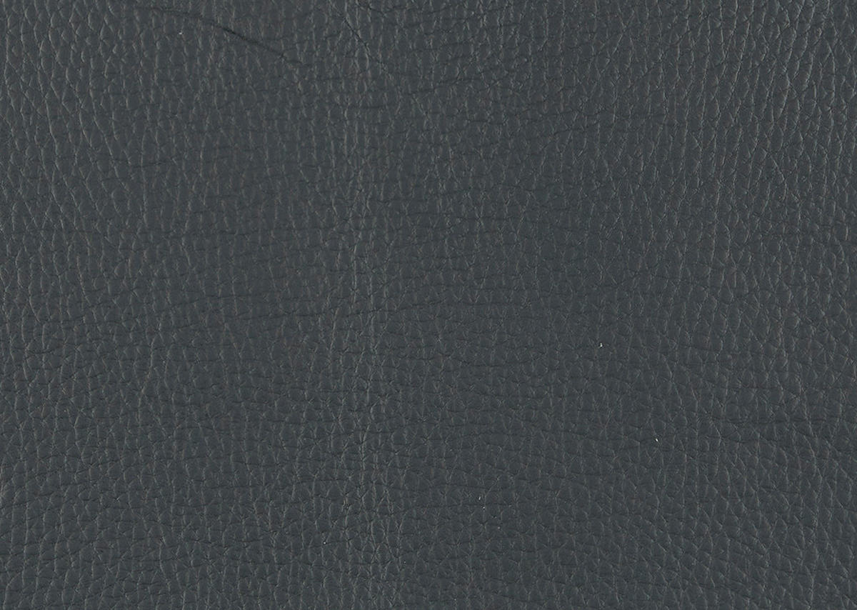 SITZBANK 227/84/70 cm  in Eichefarben, Blaugrau  - Eichefarben/Blaugrau, Natur, Leder/Holz (227/84/70cm) - Voglauer