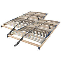 LATTENROSTSET 200/200 cm  - Basics, Holz (200/200cm) - Sleeptex