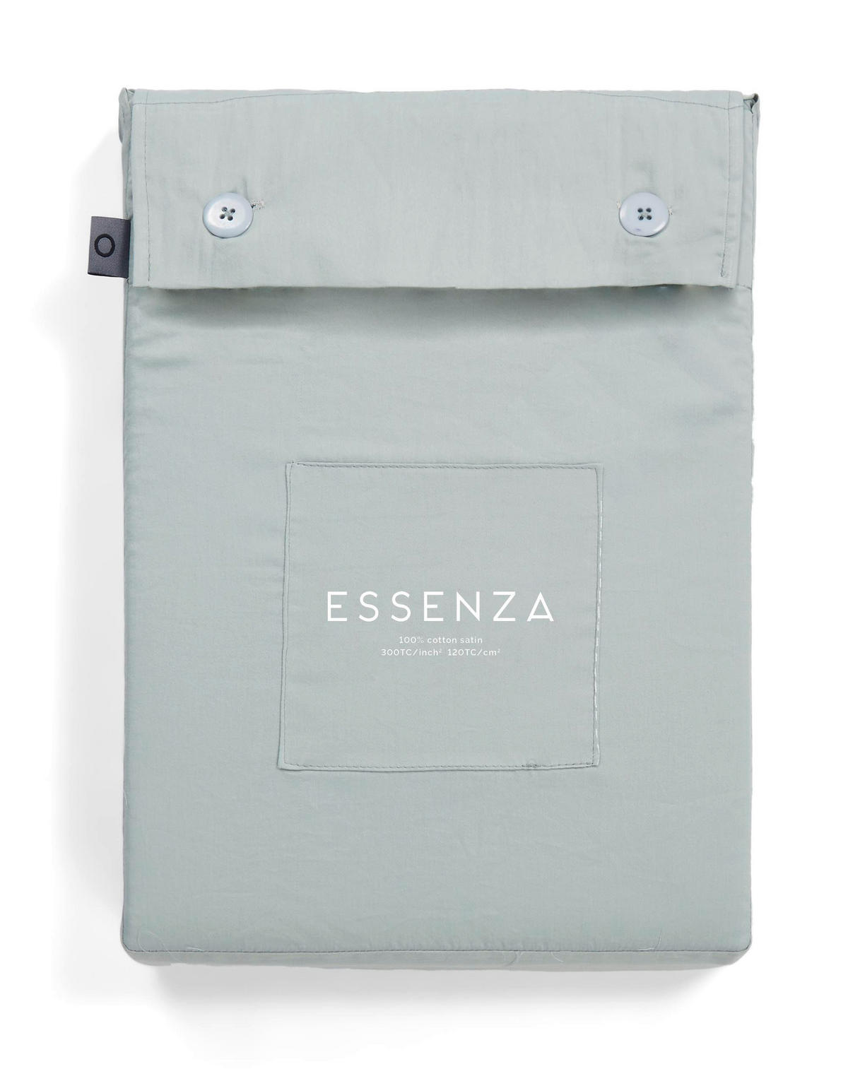 BETTWÄSCHE MINTE Satin 200/200 cm  - Grün, Basics, Textil (200/200cm) - Essenza