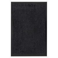 FUßMATTE  80/120 cm  Schwarz  - Schwarz, Basics, Textil (80/120cm) - Kayoom
