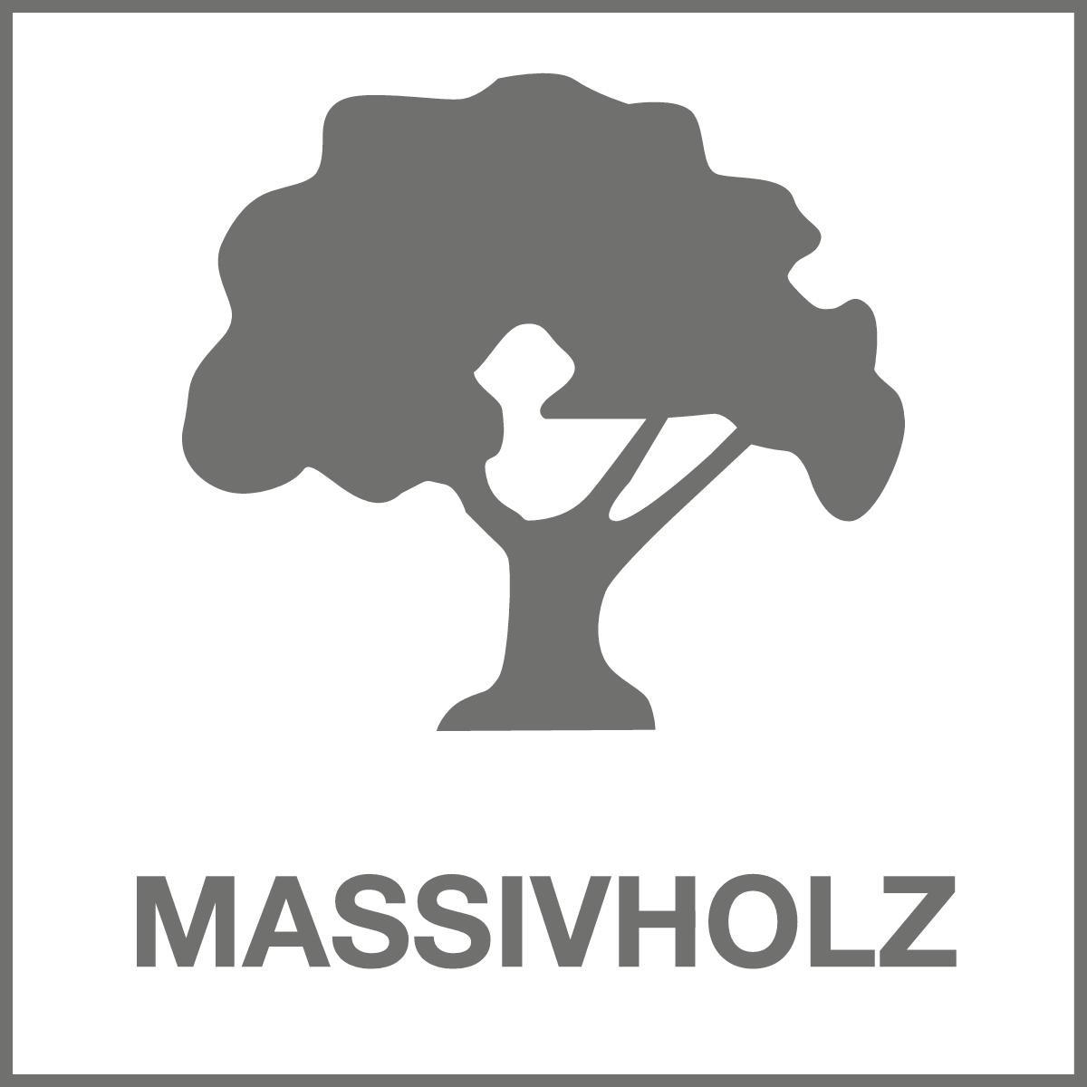KÜCHENLEERBLOCK 240 cm   in Kastanienfarben  - Kastanienfarben/Eichefarben, Basics, Holz (240cm) - OSTER