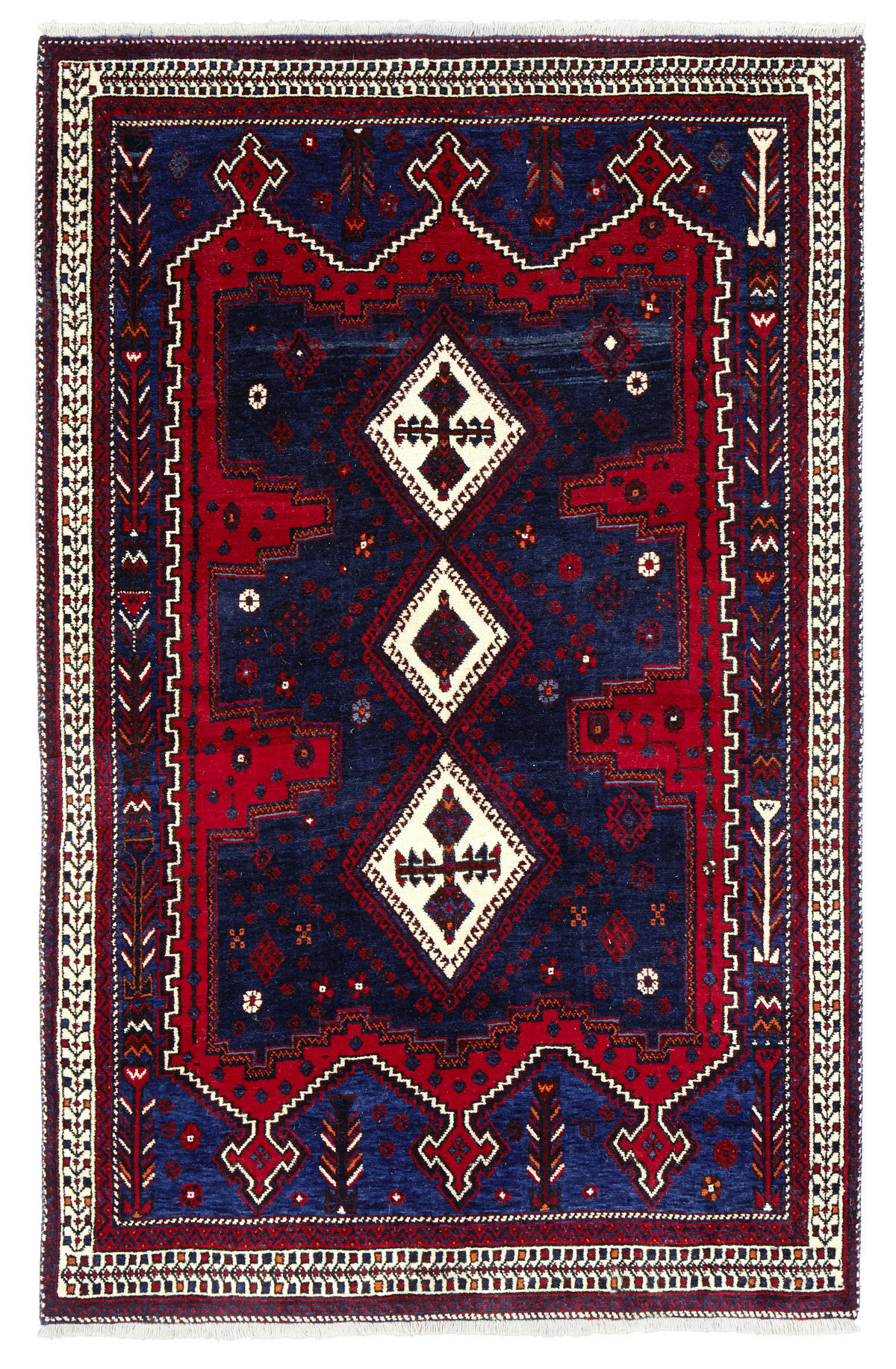 ORIENTTEPPICH 170/250 cm Persien Classic  - Rot, Lifestyle, Textil (170/250cm) - Cazaris