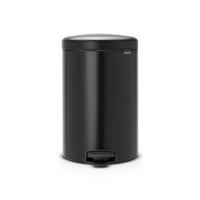PEDÁLOS SZEMETES  - fekete, Basics, műanyag/fém (20l) - Brabantia