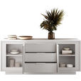 SIDEBOARD 180/80/50 cm  - Weiß, MODERN, Holzwerkstoff (180/80/50cm) - Carryhome