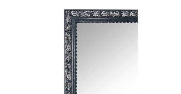 WANDSPIEGEL 50/150/3,5 cm  - Silberfarben/Schwarz, Trend, Glas/Holz (50/150/3,5cm) - Boxxx