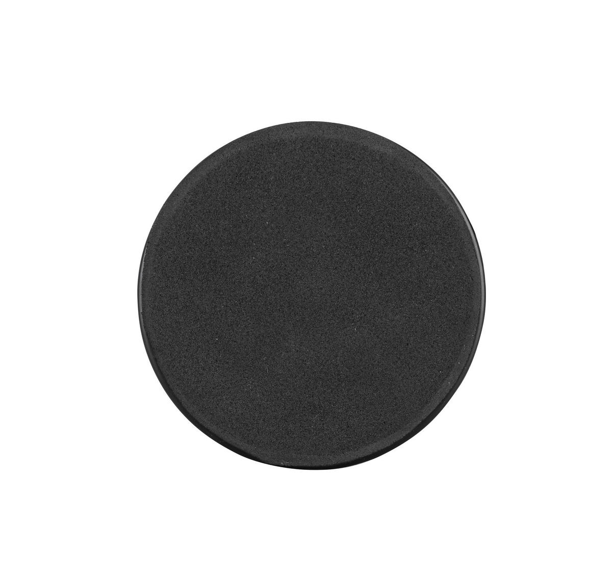 TISCHLEUCHTE 12/22,5 cm   - Schwarz, Basics, Glas/Metall (12/22,5cm) - Novel