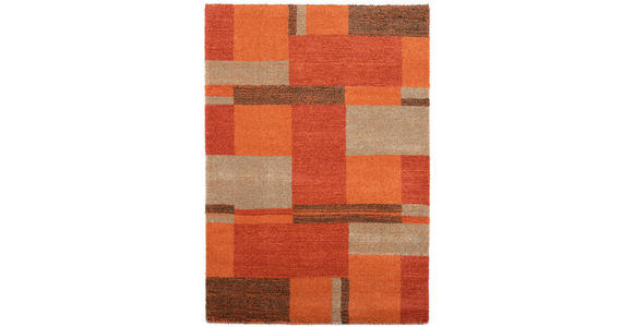 WEBTEPPICH 200/290 cm Palazzo Bloc Terracotta  - Terracotta, Design, Textil (200/290cm) - Novel