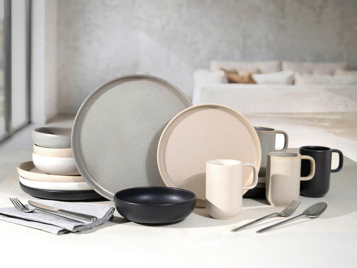 KOMBISERVICE Uno 16-teilig  - Multicolor, Basics, Keramik - Creatable