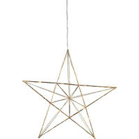 LED-DEKOLEUCHTE  - Transparent/Messingfarben, Basics, Metall (38/10/36cm) - Eglo