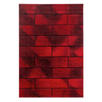 LÄUFER 80/250 cm Beta  - Rot, Basics, Textil (80/250cm) - Novel