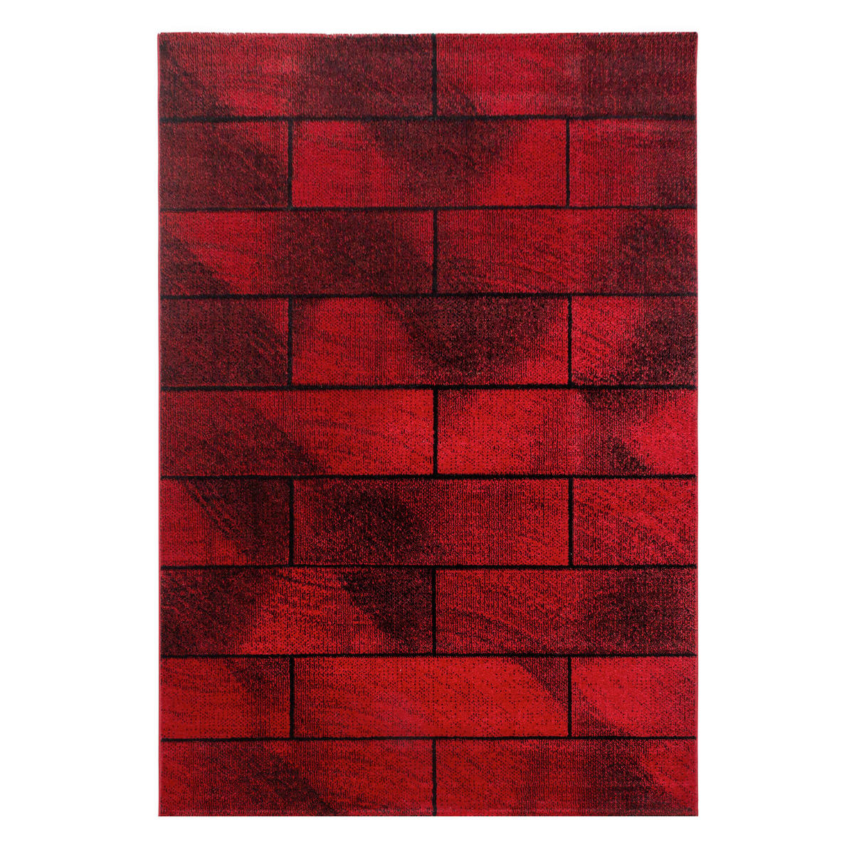 LÄUFER 80/250 cm Beta  - Rot, Basics, Textil (80/250cm) - Novel