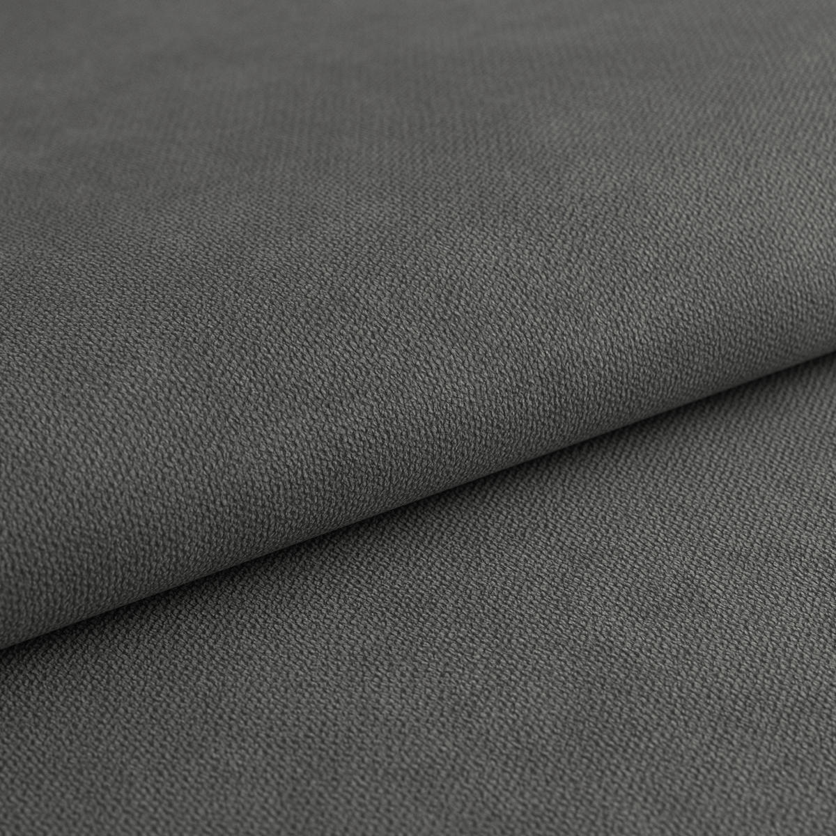 WOHNLANDSCHAFT Anthrazit Mikrofaser  - Anthrazit/Schwarz, MODERN, Kunststoff/Textil (155/305/178cm) - P & B
