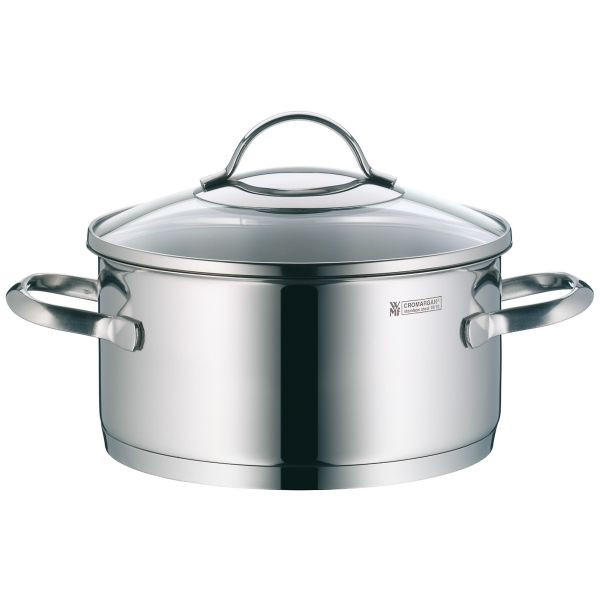 LONEC ZA PEČENJE  Provence Plus  1,5 l  kovina  16 cm  - barve nerjavečega jekla/prozorno, Design, kovina/steklo (16cm) - WMF