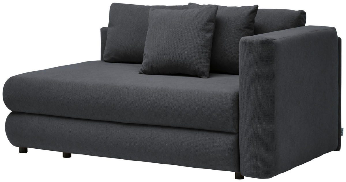 REKAMIÉ textil antracit  - fekete/antracit, Design, műanyag/textil (171/71-88/93cm) - Cantus