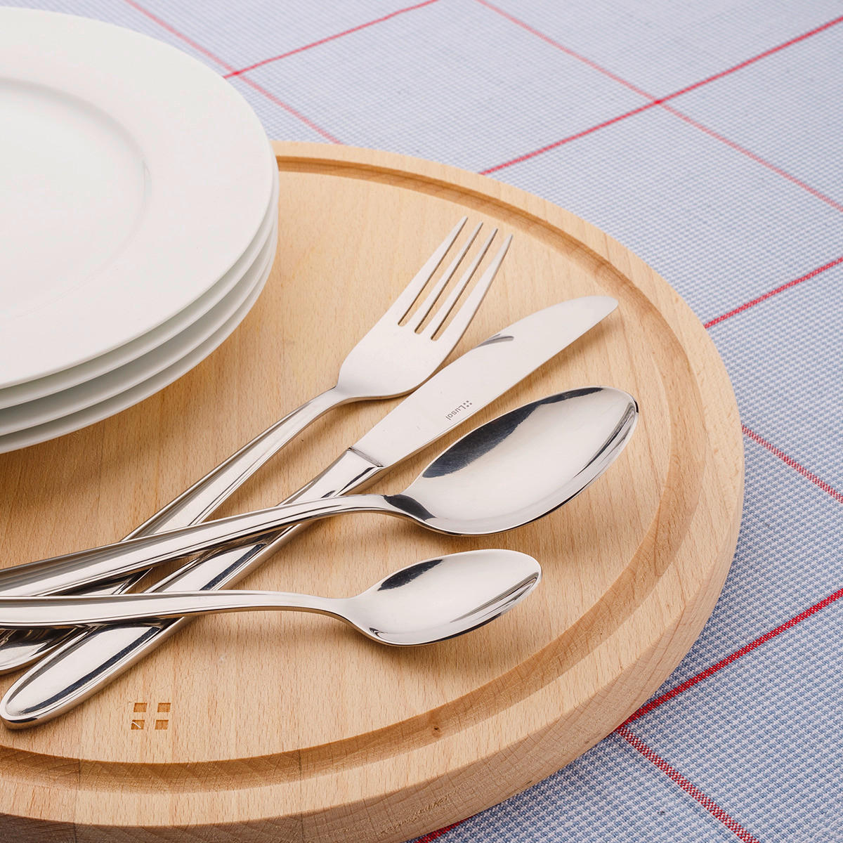 BESTECKSET   - Chromfarben, Basics, Metall (26,5/27/5cm) - Sola