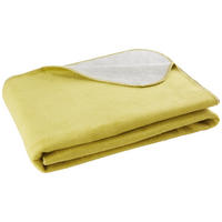 Pătură Pentru Canapea 150/200 cm  - verde/gri, Basics, textil (150/200cm) - Novel