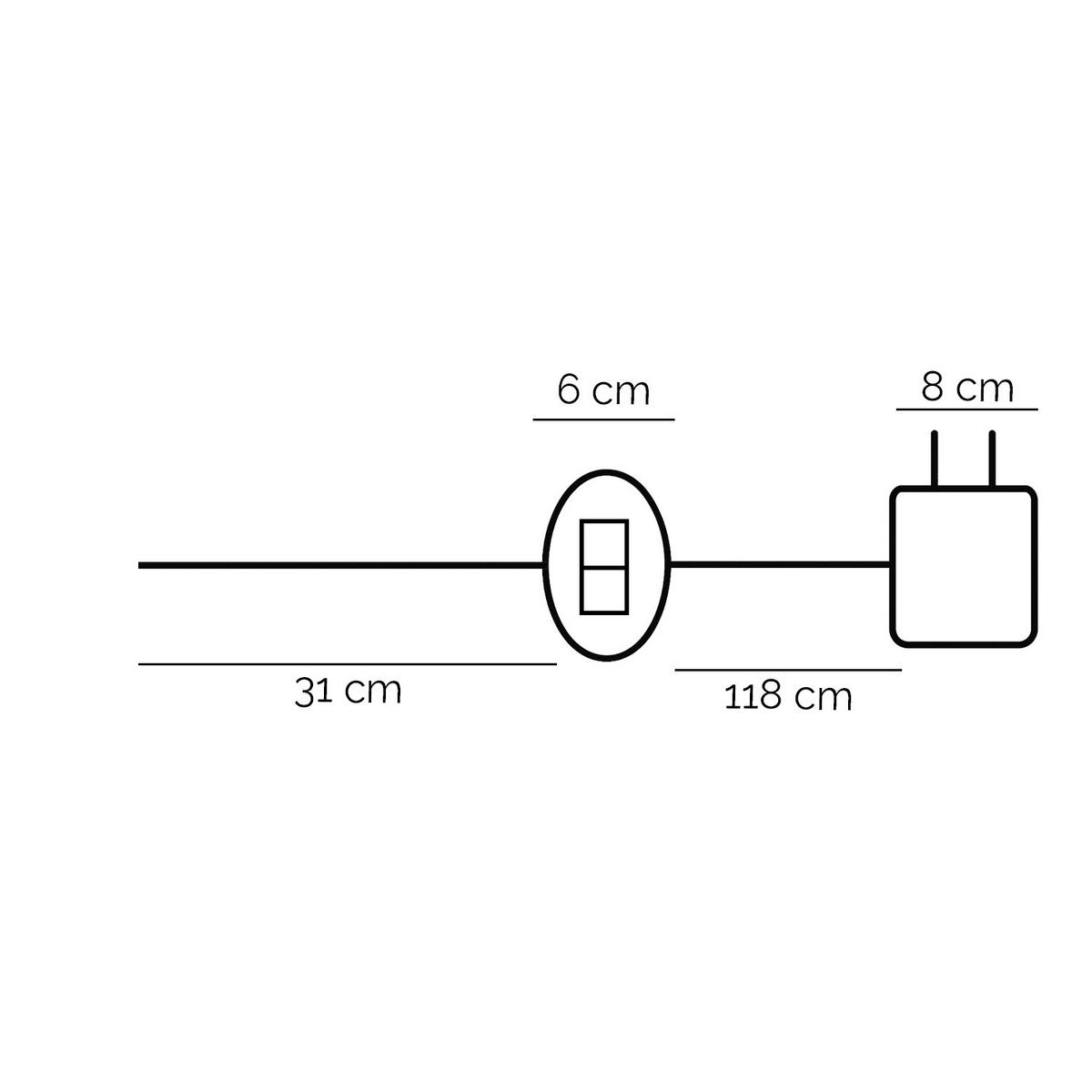 LED-TISCHLEUCHTE 20/20/80 cm   - Titanfarben/Schwarz, Design, Kunststoff/Metall (20/20/80cm)