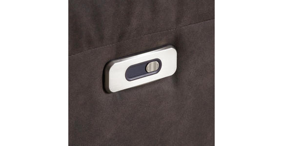 WOHNLANDSCHAFT Dunkelbraun Lederlook - Dunkelbraun, KONVENTIONELL, Kunststoff/Textil (193/251cm) - Cantus